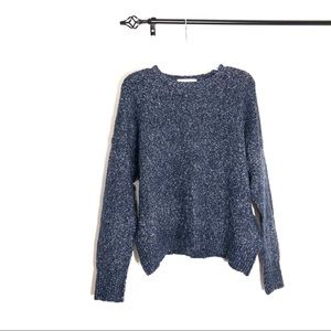 Anthropologie John + Jenn Braided Back Sweater S